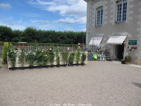 07-22 Kasteel met tuinen van Villandry - Eten in Richelieu